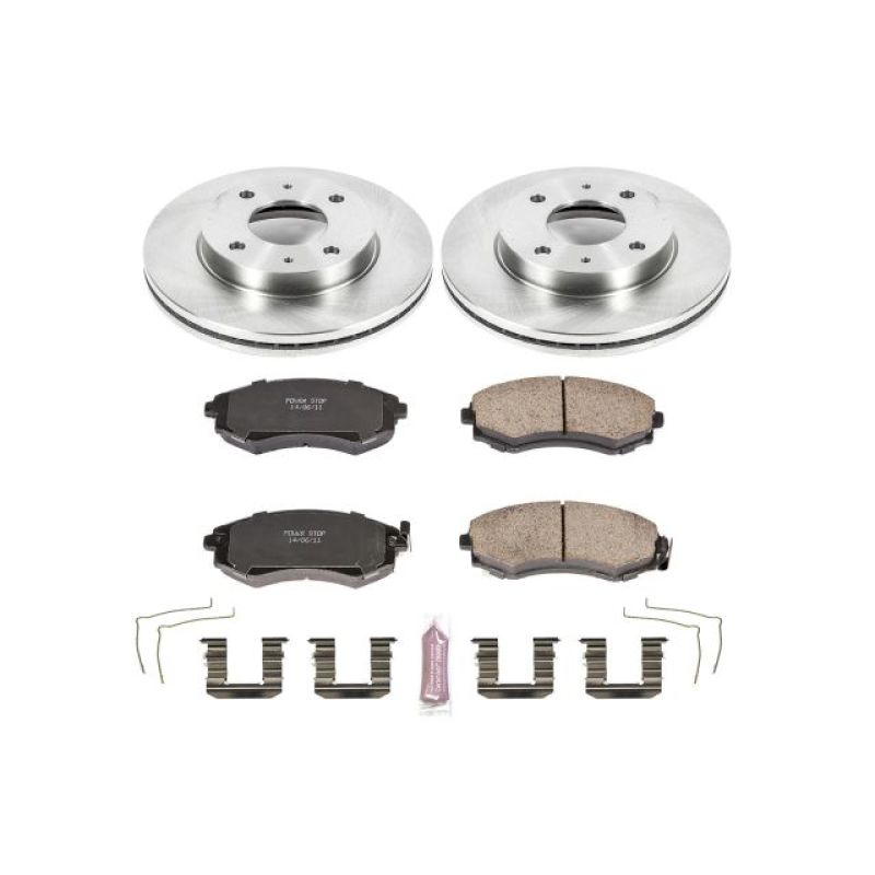 Power Stop 02-03 Hyundai Sonata Front Autospecialty Brake Kit-Brake Kits - OE-Grocery Getter Performance