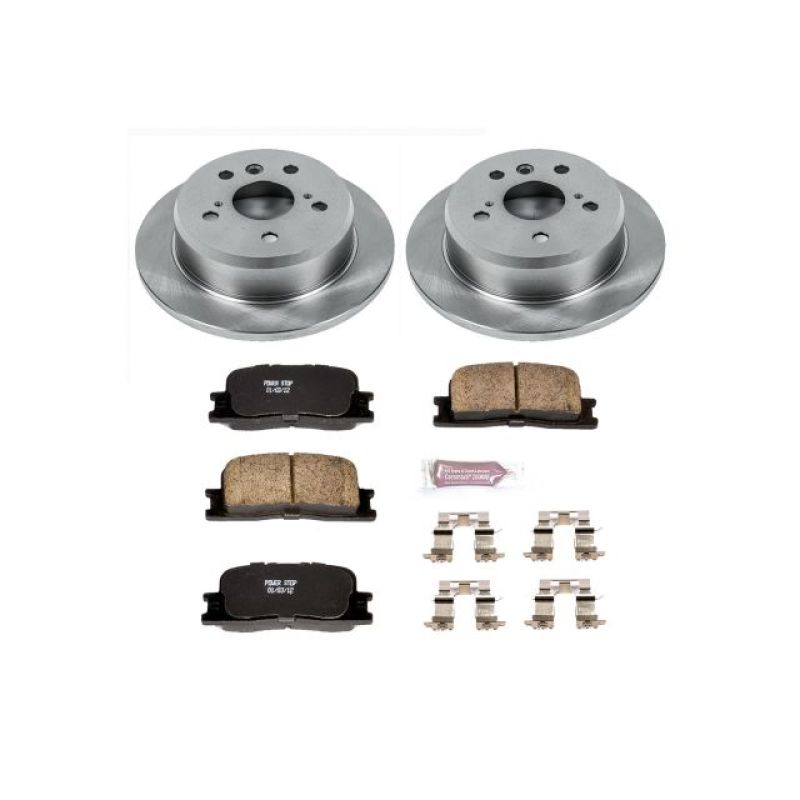 Power Stop 02-03 Lexus ES300 Rear Autospecialty Brake Kit-Brake Kits - OE-Grocery Getter Performance