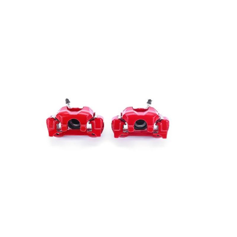 Power Stop 02-03 Lexus ES300 Rear Red Calipers w/Brackets - Pair-Brake Calipers - Perf-Grocery Getter Performance