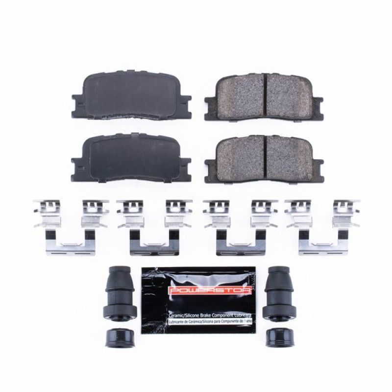 Power Stop 02-03 Lexus ES300 Rear Z23 Evolution Sport Brake Pads w/Hardware-Brake Pads - Performance-Grocery Getter Performance