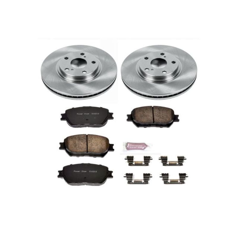 Power Stop 02-04 Toyota Camry Front Autospecialty Brake Kit-Brake Kits - OE-Grocery Getter Performance