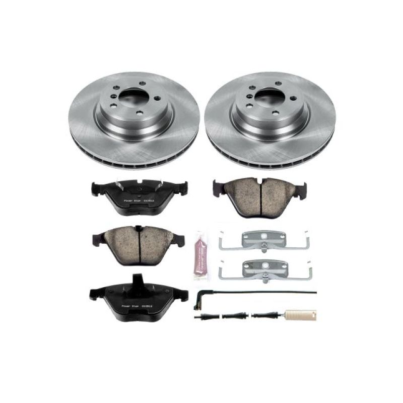 Power Stop 02-05 BMW 745i Front Autospecialty Brake Kit-Brake Kits - OE-Grocery Getter Performance
