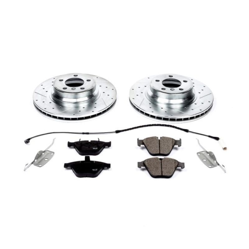 Power Stop 02-05 BMW 745i Front Z23 Evolution Sport Brake Kit-Brake Kits - Performance D&S-Grocery Getter Performance