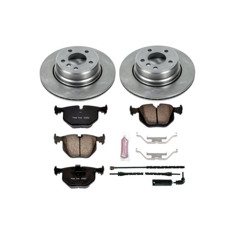 Power Stop 02-06 BMW X5 Rear Autospecialty Brake Kit-Brake Kits - OE-Grocery Getter Performance
