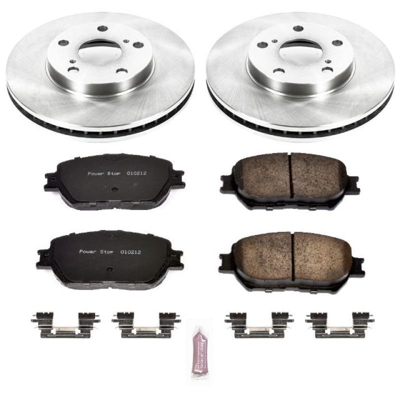 Power Stop 02-06 Toyota Camry Front Autospecialty Brake Kit-Brake Kits - OE-Grocery Getter Performance