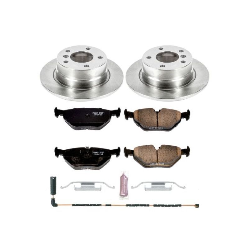 Power Stop 03-05 BMW Z4 Rear Autospecialty Brake Kit-Brake Kits - OE-Grocery Getter Performance