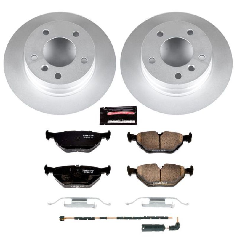 Power Stop 03-05 BMW Z4 Rear Z23 Evolution Sport Coated Brake Kit-Brake Kits - Performance D&S-Grocery Getter Performance