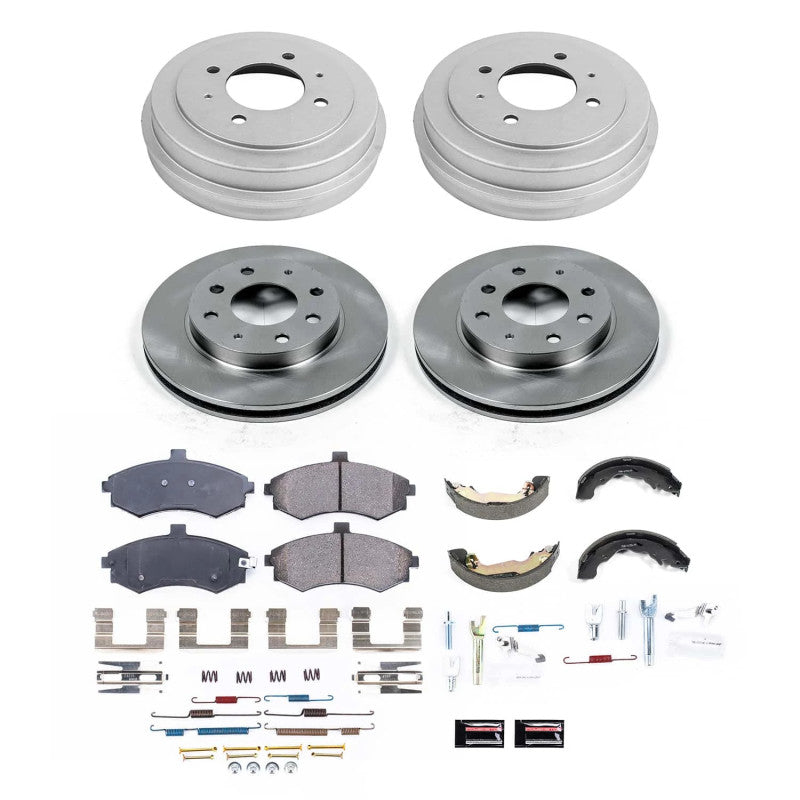 Power Stop 03-05 Hyundai Elantra Front & Rear Autospecialty Brake Kit-Brake Kits - OE-Grocery Getter Performance
