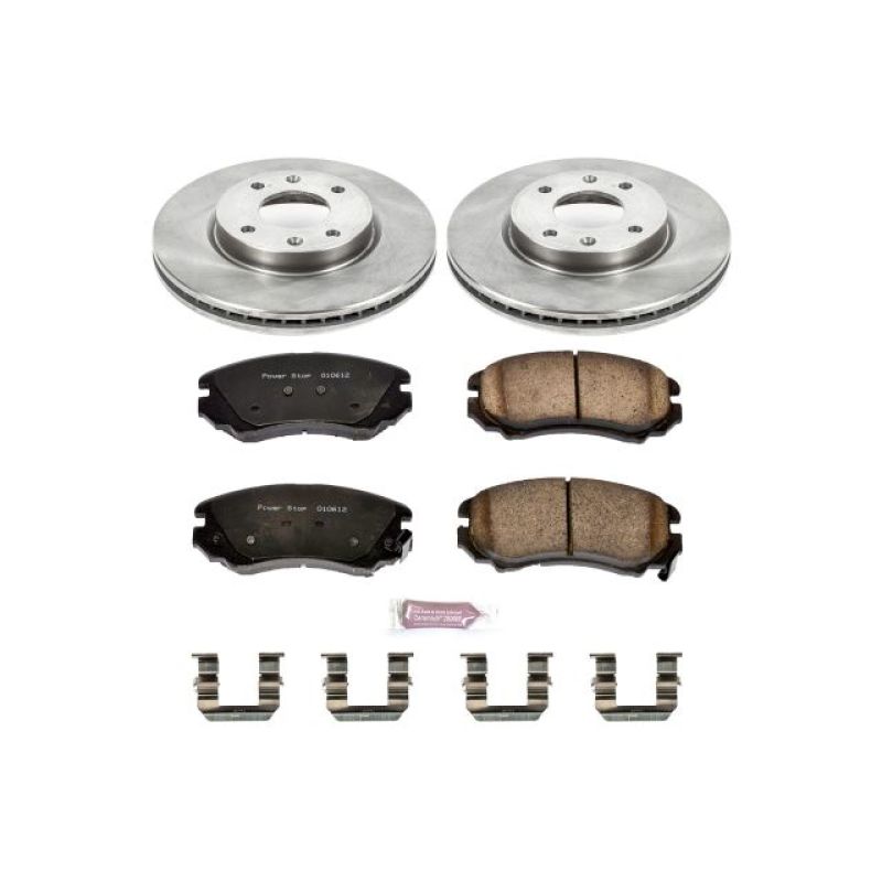 Power Stop 03-05 Hyundai Sonata Front Autospecialty Brake Kit-Brake Kits - OE-Grocery Getter Performance