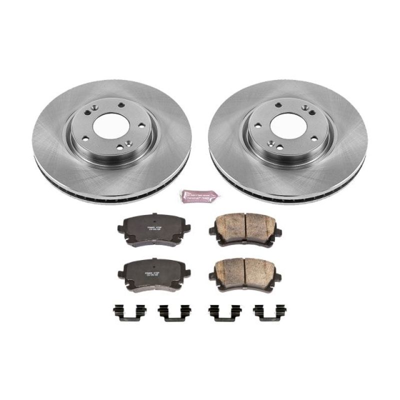 Power Stop 03-05 Hyundai XG350 Front Autospecialty Brake Kit-Brake Kits - OE-Grocery Getter Performance