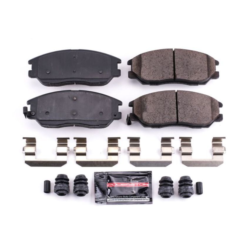 Power Stop 03-05 Hyundai XG350 Front Z23 Evolution Sport Brake Pads w/Hardware-Brake Pads - Performance-Grocery Getter Performance