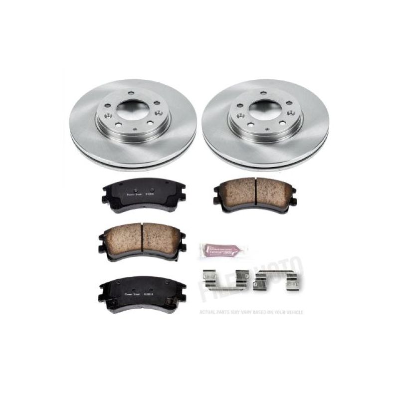 Power Stop 03-05 Mazda 6 Front Autospecialty Brake Kit-Brake Kits - OE-Grocery Getter Performance