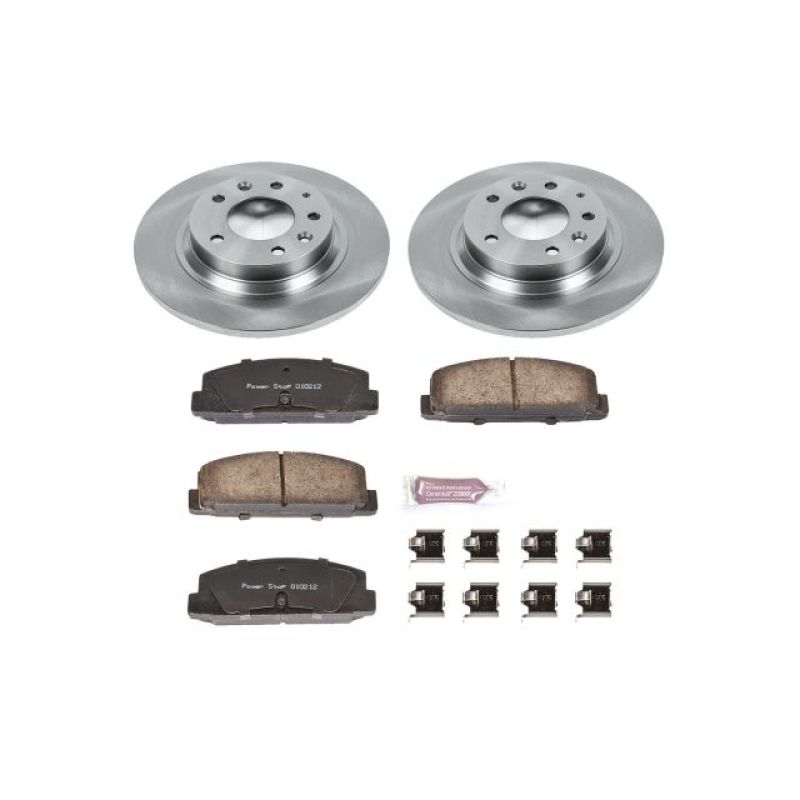 Power Stop 03-05 Mazda 6 Rear Autospecialty Brake Kit-Brake Kits - OE-Grocery Getter Performance