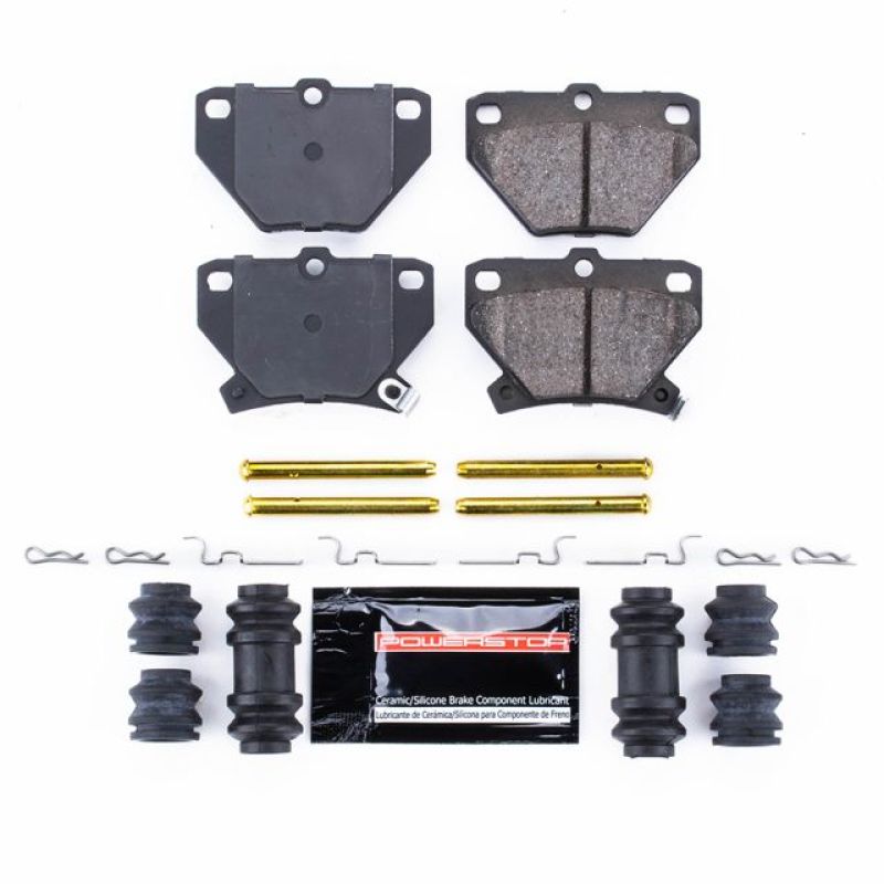 Power Stop 03-06 Pontiac Vibe Rear Z23 Evolution Sport Brake Pads w/Hardware-Brake Pads - Performance-Grocery Getter Performance