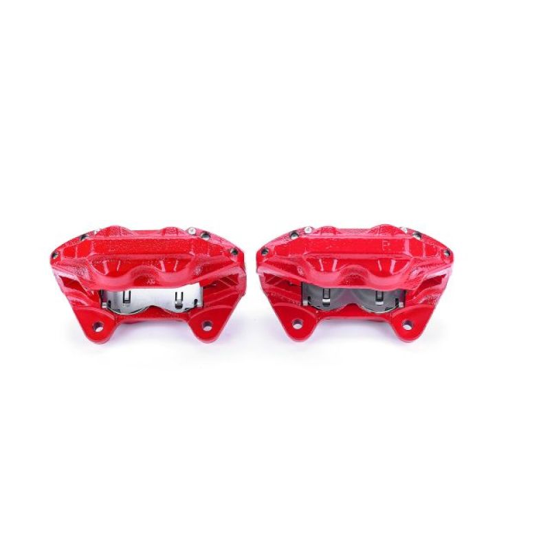 Power Stop 03-07 Lexus LX470 Front Red Calipers w/o Brackets - Pair-Brake Calipers - Perf-Grocery Getter Performance