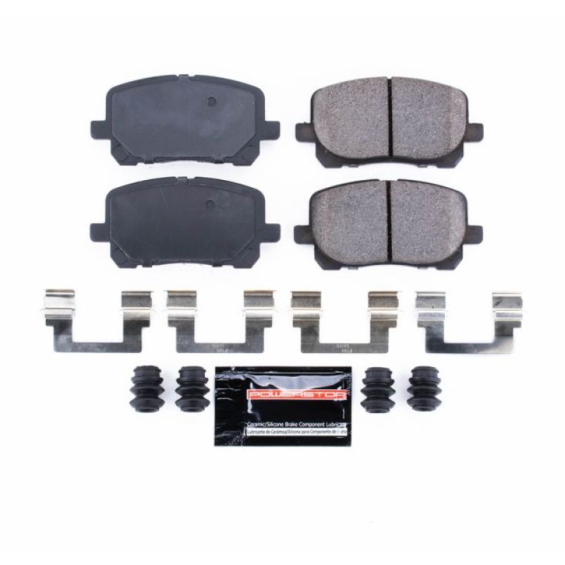 Power Stop 03-08 Pontiac Vibe Front Z23 Evolution Sport Brake Pads w/Hardware-Brake Pads - Performance-Grocery Getter Performance