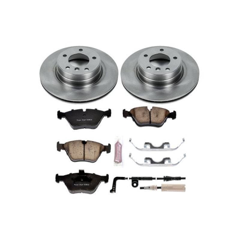 Power Stop 04-05 BMW 525i Front Autospecialty Brake Kit-Brake Kits - OE-Grocery Getter Performance