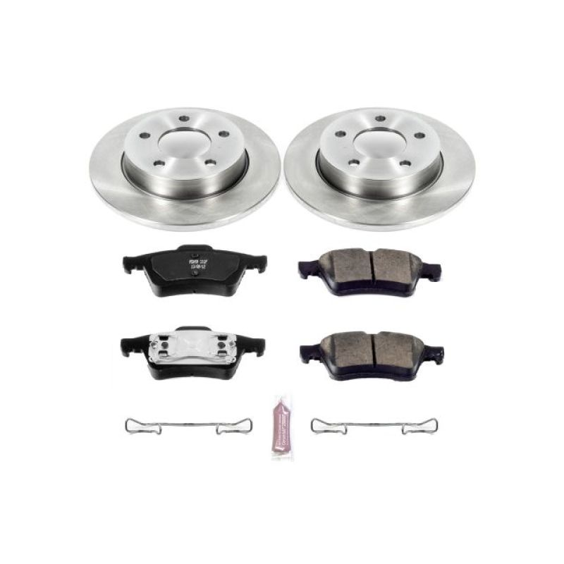 Power Stop 04-05 Mazda 3 Rear Autospecialty Brake Kit-Brake Kits - OE-Grocery Getter Performance