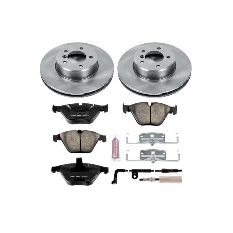 Power Stop 04-06 BMW 525i Front Autospecialty Brake Kit-Brake Kits - OE-Grocery Getter Performance