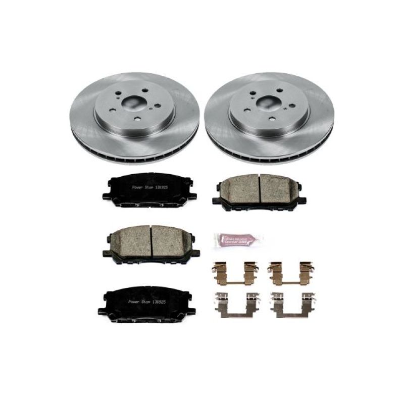 Power Stop 04-06 Lexus RX330 Front Autospecialty Brake Kit-Brake Kits - OE-Grocery Getter Performance