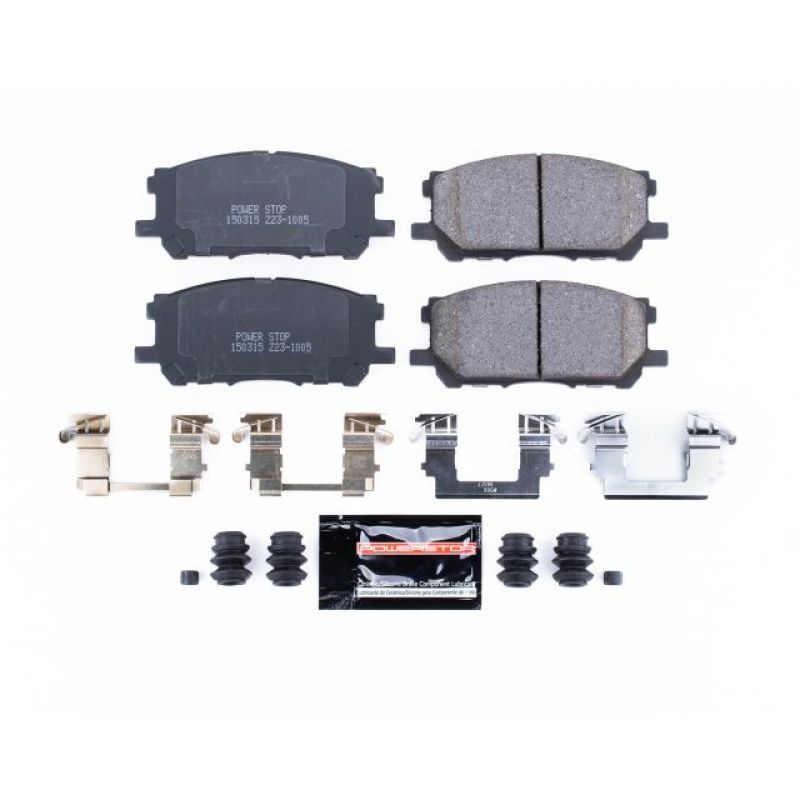 Power Stop 04-06 Lexus RX330 Front Z23 Evolution Sport Brake Pads w/Hardware-Brake Pads - Performance-Grocery Getter Performance