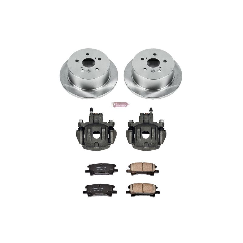 Power Stop 04-06 Lexus RX330 Rear Autospecialty Brake Kit w/Calipers-Brake Kits - OE-Grocery Getter Performance