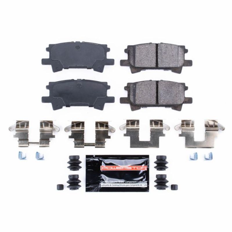 Power Stop 04-06 Lexus RX330 Rear Z23 Evolution Sport Brake Pads w/Hardware-Brake Pads - Performance-Grocery Getter Performance