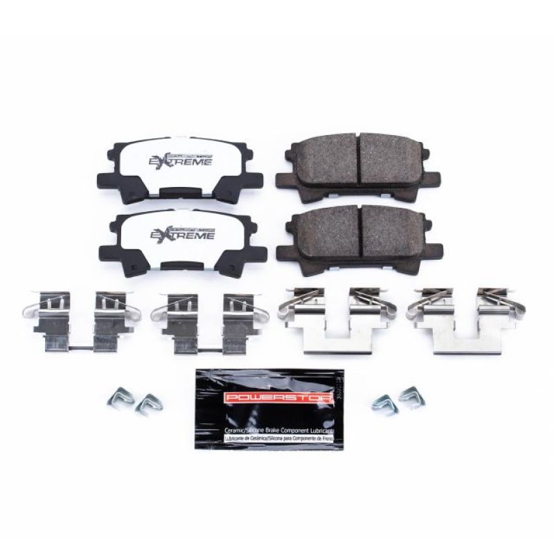 Power Stop 04-06 Lexus RX330 Rear Z36 Truck & Tow Brake Pads w/Hardware-Brake Pads - Performance-Grocery Getter Performance