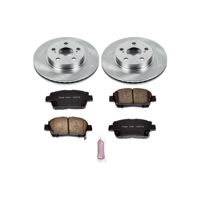 Power Stop 04-09 Toyota Prius Front Autospecialty Brake Kit-Brake Kits - OE-Grocery Getter Performance