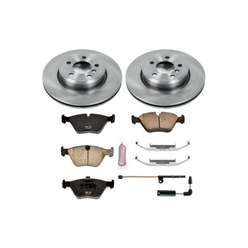 Power Stop 04-10 BMW X3 Front Autospecialty Brake Kit-Brake Kits - OE-Grocery Getter Performance
