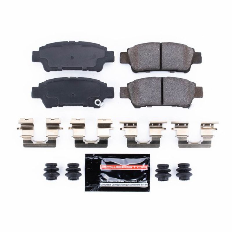 Power Stop 04-10 Toyota Sienna Rear Z23 Evolution Sport Brake Pads w/Hardware-Brake Pads - Performance-Grocery Getter Performance