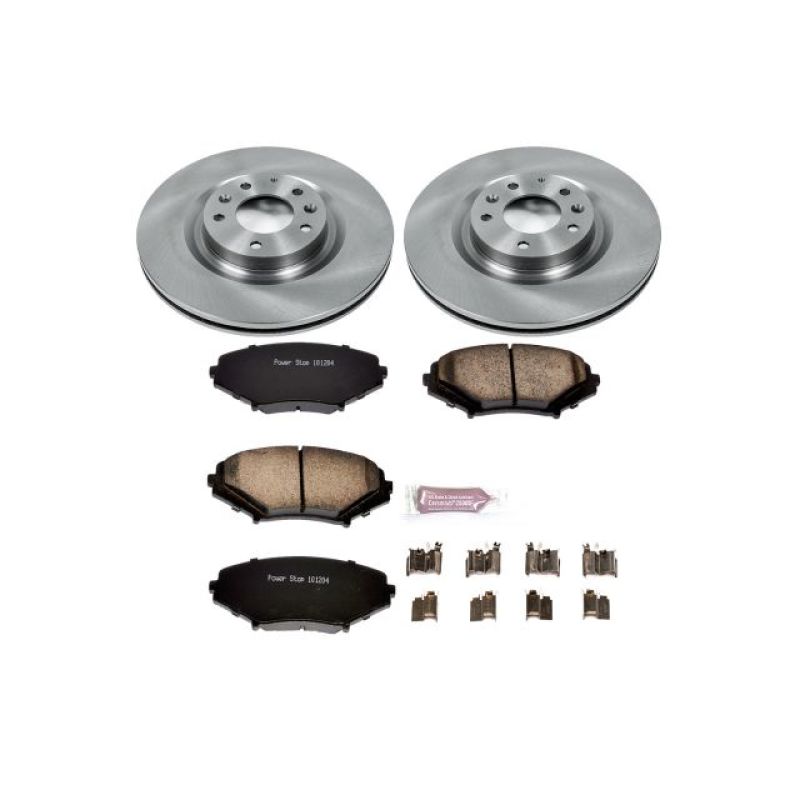 Power Stop 04-11 Mazda RX-8 Front Autospecialty Brake Kit-Brake Kits - OE-Grocery Getter Performance