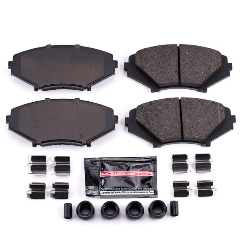 Power Stop 04-11 Mazda RX-8 Front Z23 Evolution Sport Brake Pads w/Hardware-Brake Pads - Performance-Grocery Getter Performance
