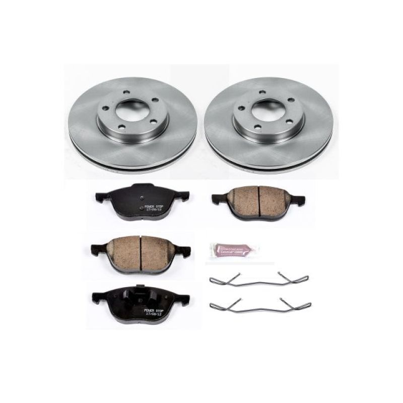 Power Stop 04-13 Mazda 3 Front Autospecialty Brake Kit-Brake Kits - OE-Grocery Getter Performance