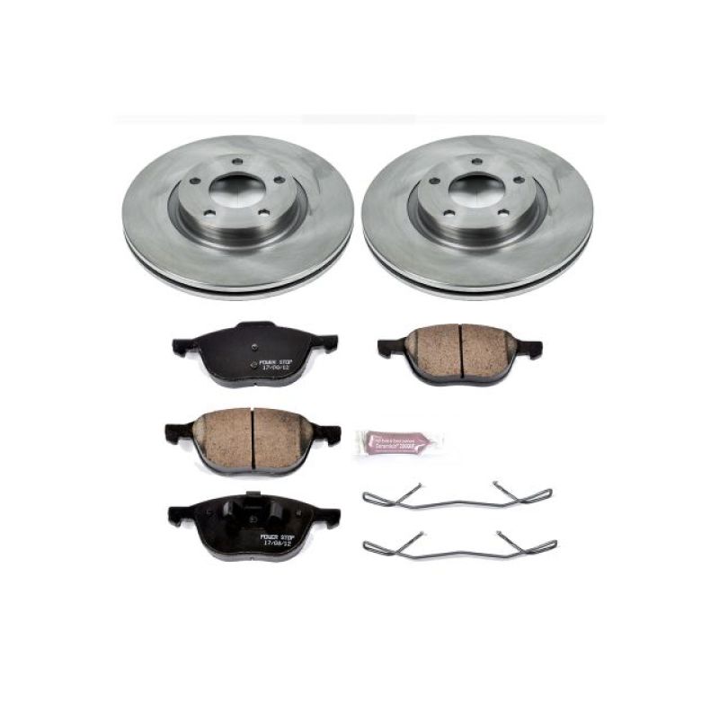 Power Stop 04-13 Mazda 3 Front Autospecialty Brake Kit-Brake Kits - OE-Grocery Getter Performance