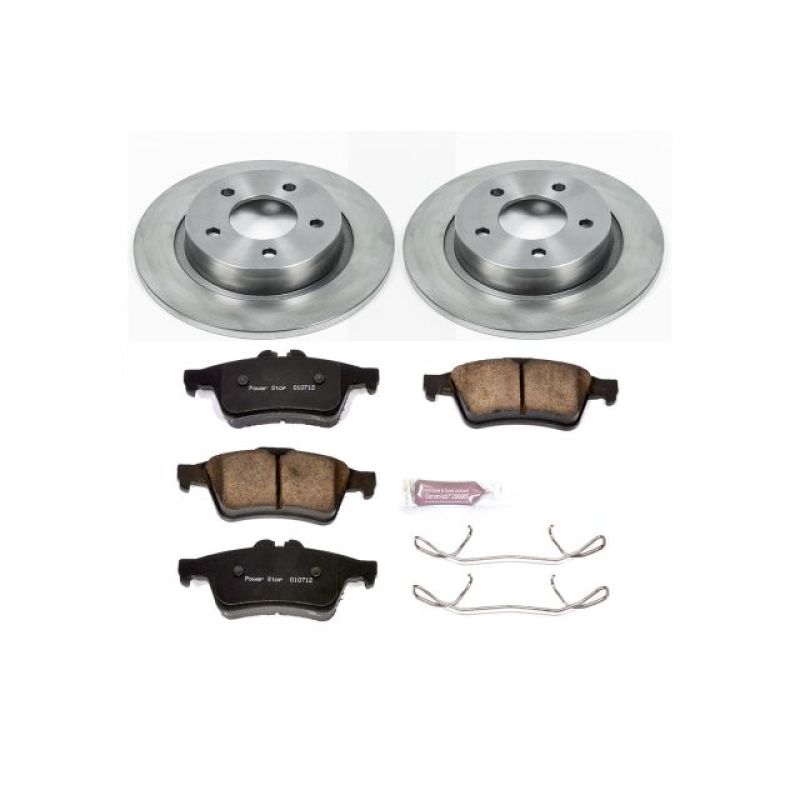 Power Stop 04-13 Mazda 3 Rear Autospecialty Brake Kit-Brake Kits - OE-Grocery Getter Performance