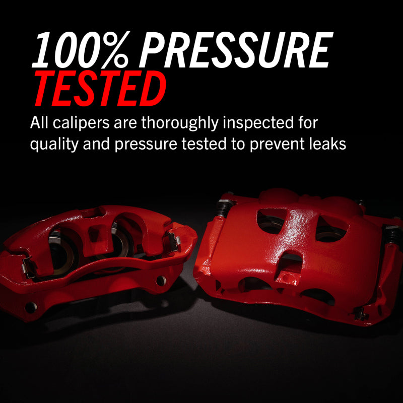 Power Stop 04-14 Subaru Impreza Front Red Calipers w/o Brackets - Pair-Brake Calipers - Perf-Grocery Getter Performance