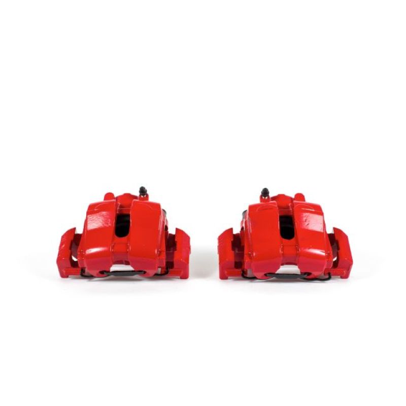 Power Stop 05-06 Ford Escape Front Red Calipers w/Brackets - Pair-Brake Calipers - Perf-Grocery Getter Performance