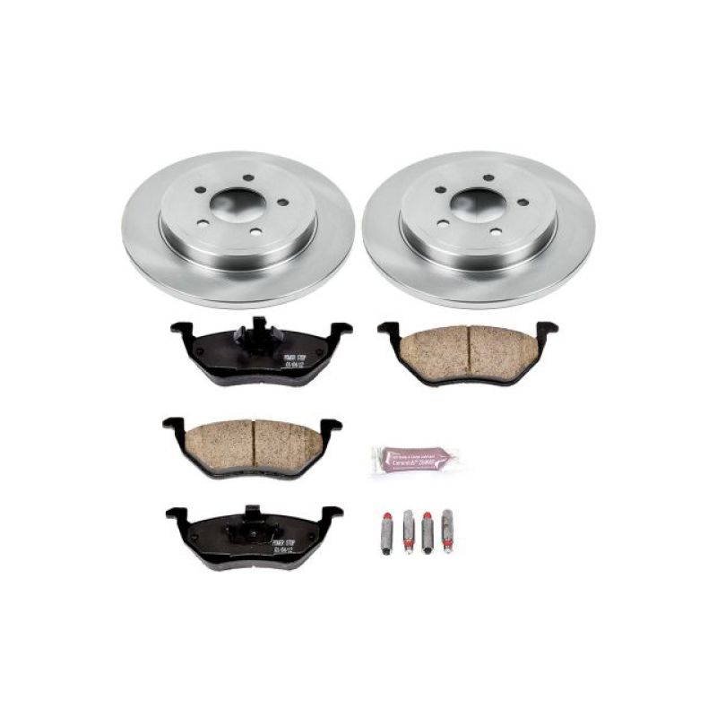 Power Stop 05-08 Ford Escape Rear Autospecialty Brake Kit-Brake Kits - OE-Grocery Getter Performance