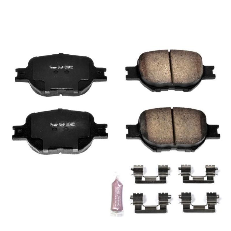 Power Stop 05-10 Scion tC Front Z23 Evolution Sport Brake Pads w/Hardware-Brake Pads - Performance-Grocery Getter Performance