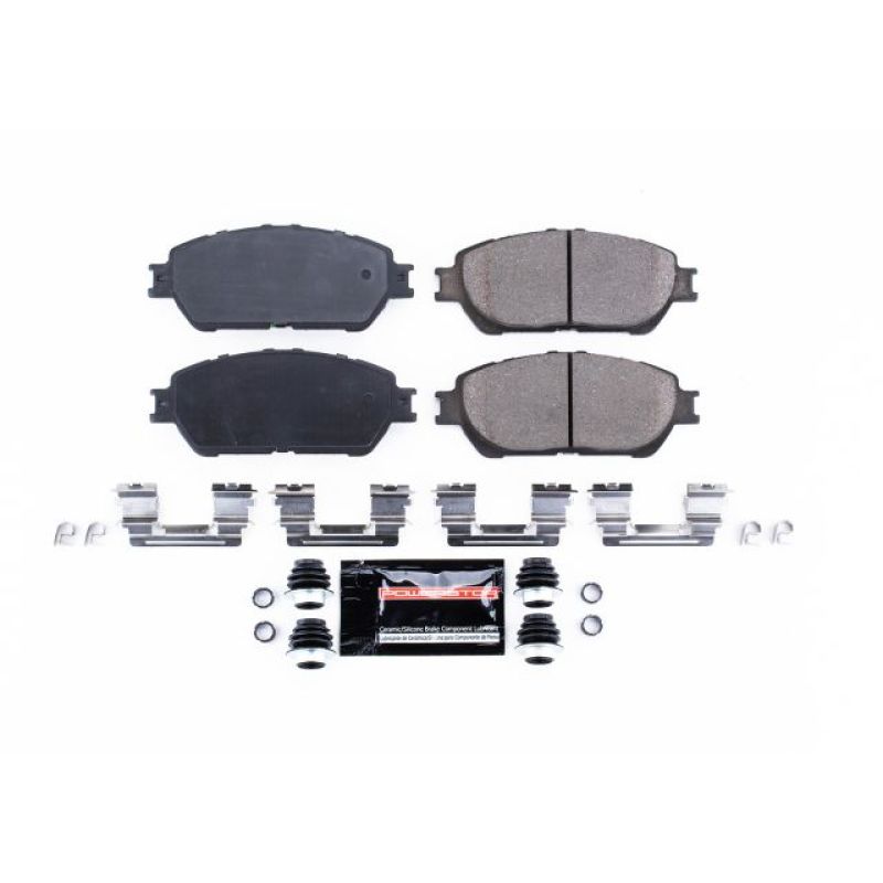 Power Stop 05-15 Toyota Tacoma Front Z23 Evolution Sport Brake Pads w/Hardware-Brake Pads - Performance-Grocery Getter Performance