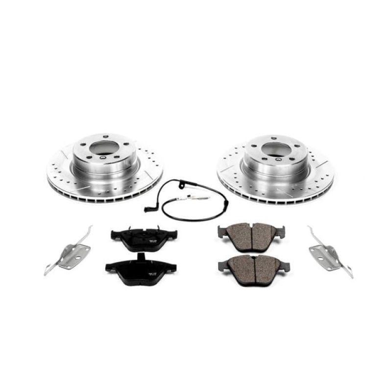 Power Stop 06-07 BMW 525i Front Z23 Evolution Sport Brake Kit-Brake Kits - Performance D&S-Grocery Getter Performance