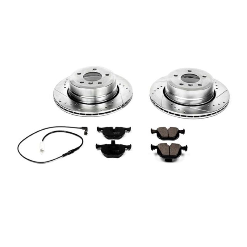 Power Stop 06-07 BMW 530xi Rear Z23 Evolution Sport Brake Kit-Brake Kits - Performance D&S-Grocery Getter Performance