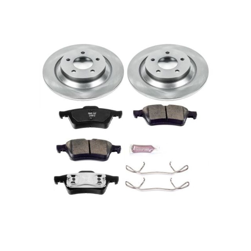 Power Stop 06-07 Mazda 5 Rear Autospecialty Brake Kit-Brake Kits - OE-Grocery Getter Performance