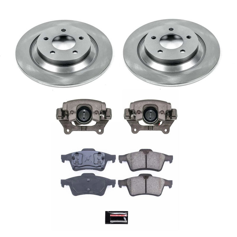 Power Stop 06-07 Mazda 5 Rear Autospecialty Kit w/Calipers-Brake Kits - OE-Grocery Getter Performance
