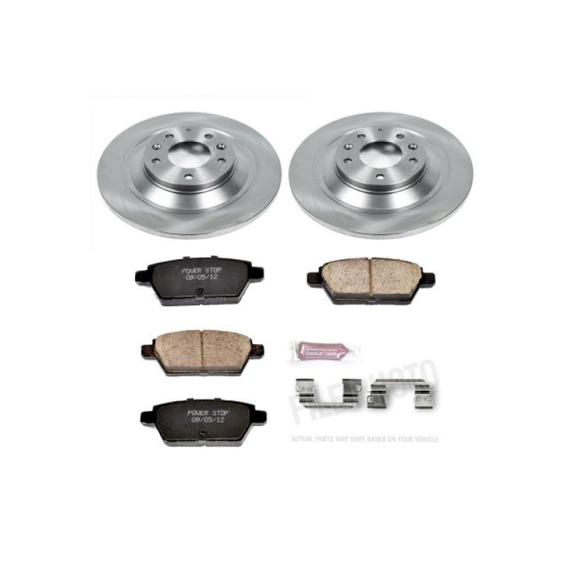Power Stop 06-07 Mazda 6 Rear Autospecialty Brake Kit-Brake Kits - OE-Grocery Getter Performance
