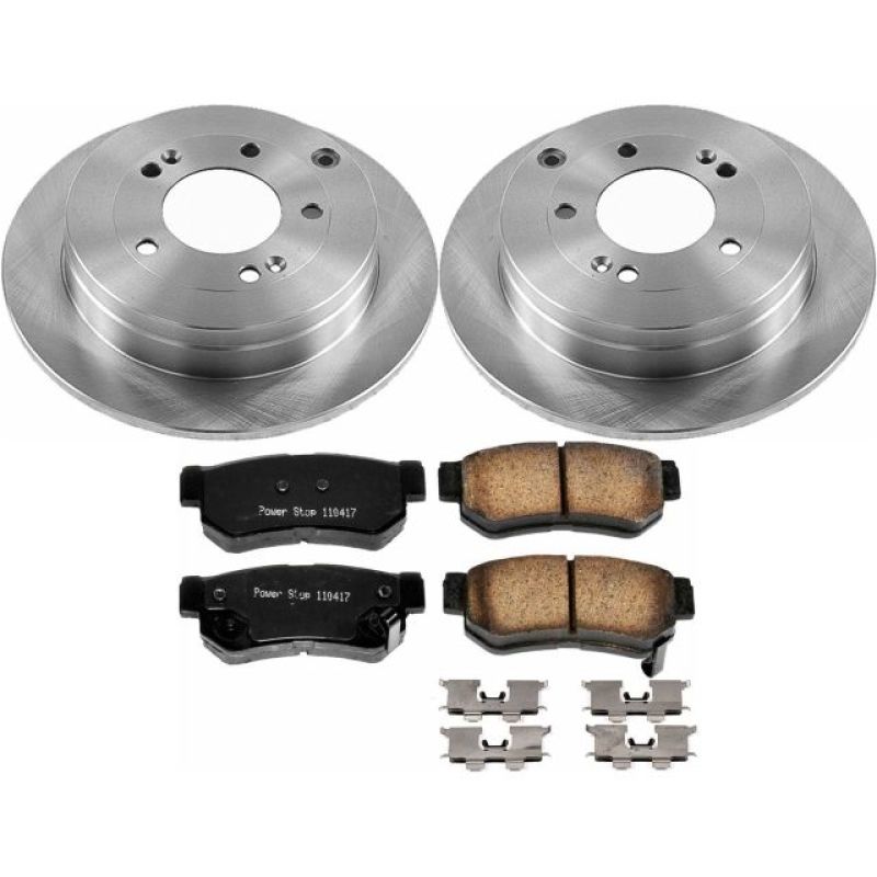 Power Stop 06-09 Hyundai Azera Rear Autospecialty Brake Kit-Brake Kits - OE-Grocery Getter Performance