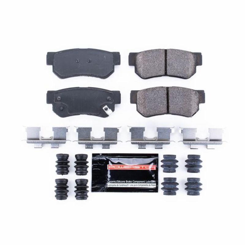 Power Stop 06-09 Hyundai Azera Rear Z23 Evolution Sport Brake Pads w/Hardware-Brake Pads - Performance-Grocery Getter Performance