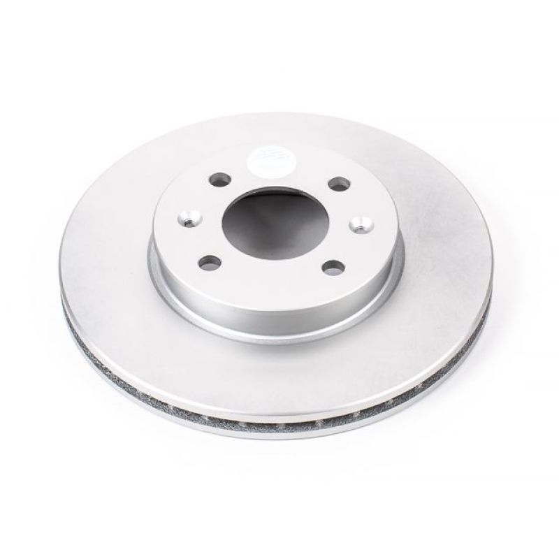 Power Stop 06-11 Hyundai Accent Front Evolution Geomet Coated Rotor-Brake Rotors - OE - Cryo-Grocery Getter Performance