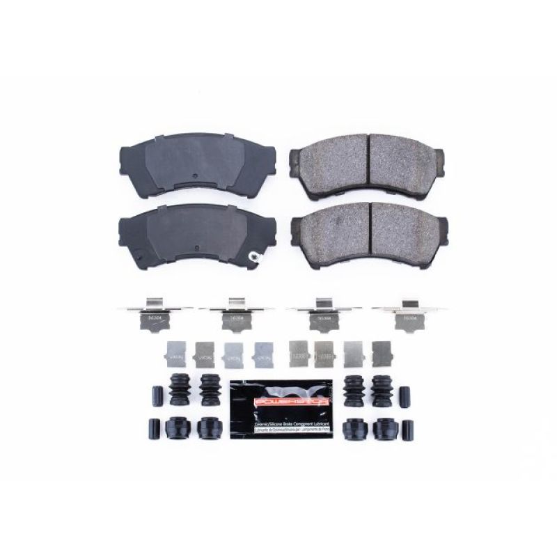 Power Stop 06-12 Ford Fusion Front Z23 Evolution Sport Brake Pads w/Hardware-Brake Pads - Performance-Grocery Getter Performance